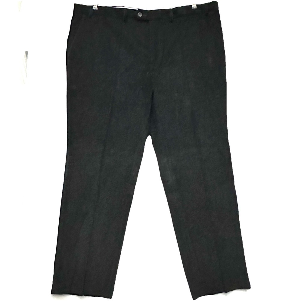 Ralph Lauren Vintage Corduroy 42" X 30" NWT Flat Front Black Pants 90s Preppy